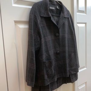 100% wool suit, made by Kate Hill a Lord & Taylor brand